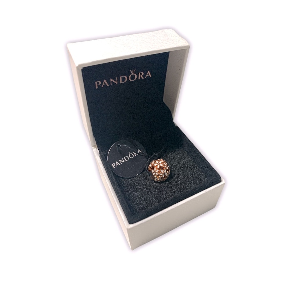 Pandora rose gold Darling Daisy Meadow Charm